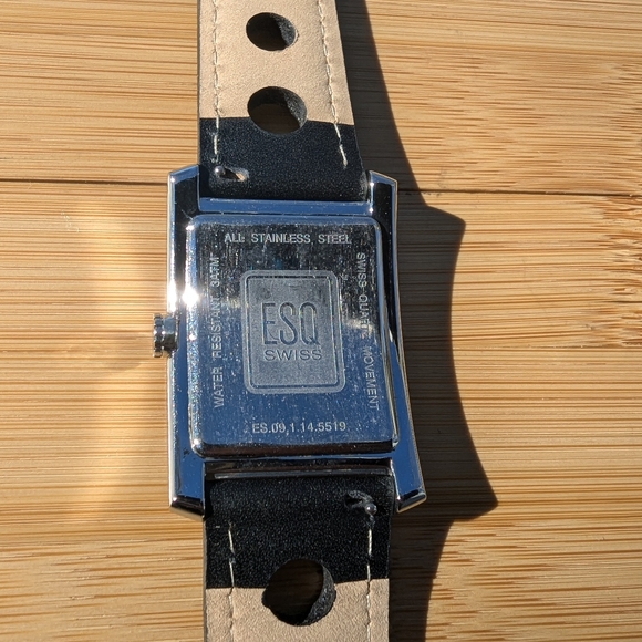 Movado Watch ESQ LEATHER - Picture 7 of 11